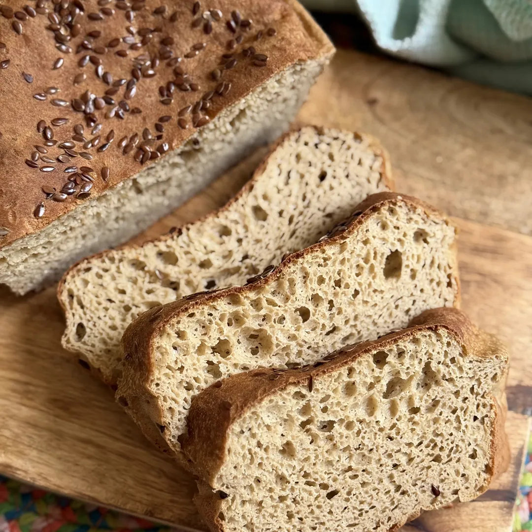 Kohlenhydratarmes weiches Toastbrot aus Fibriya Bauernbrot-Ballaststoffmix