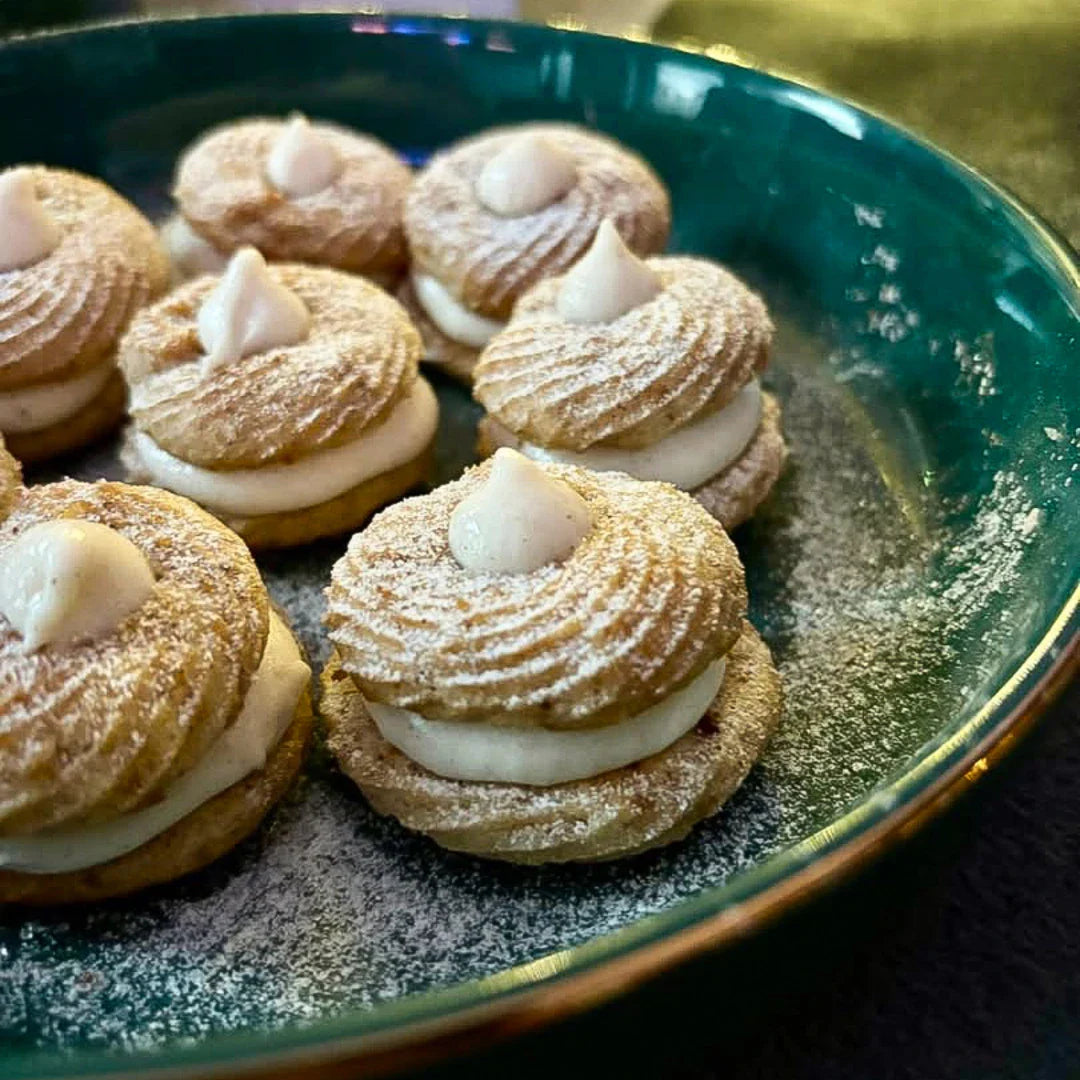 Lebkuchen Whoopie Pie – aus Fibriya Gewürzgebäck Ballaststoffmix