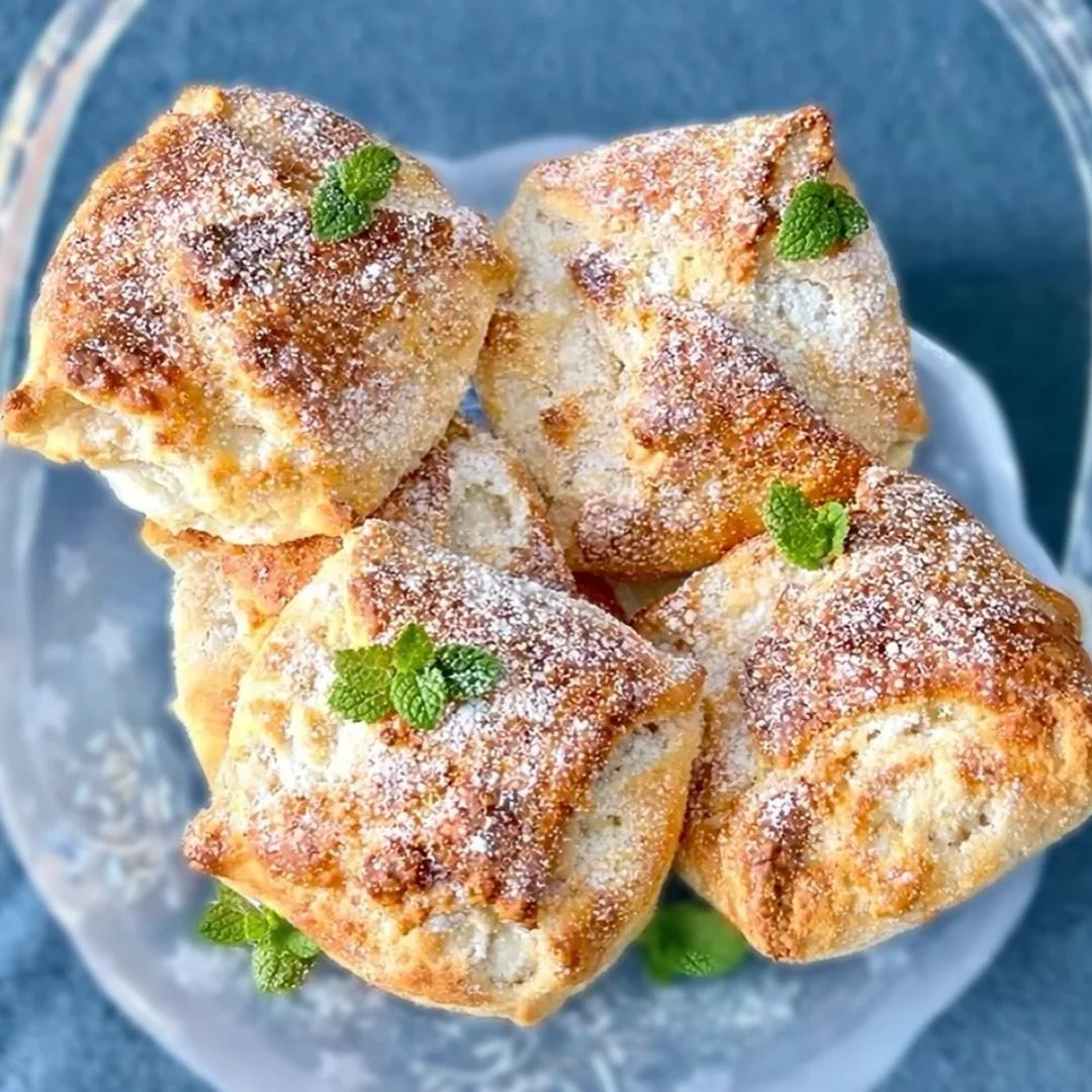 Kohlenhydratreduzierte Quarktaschen: Keto- und glutenfreies Rezept