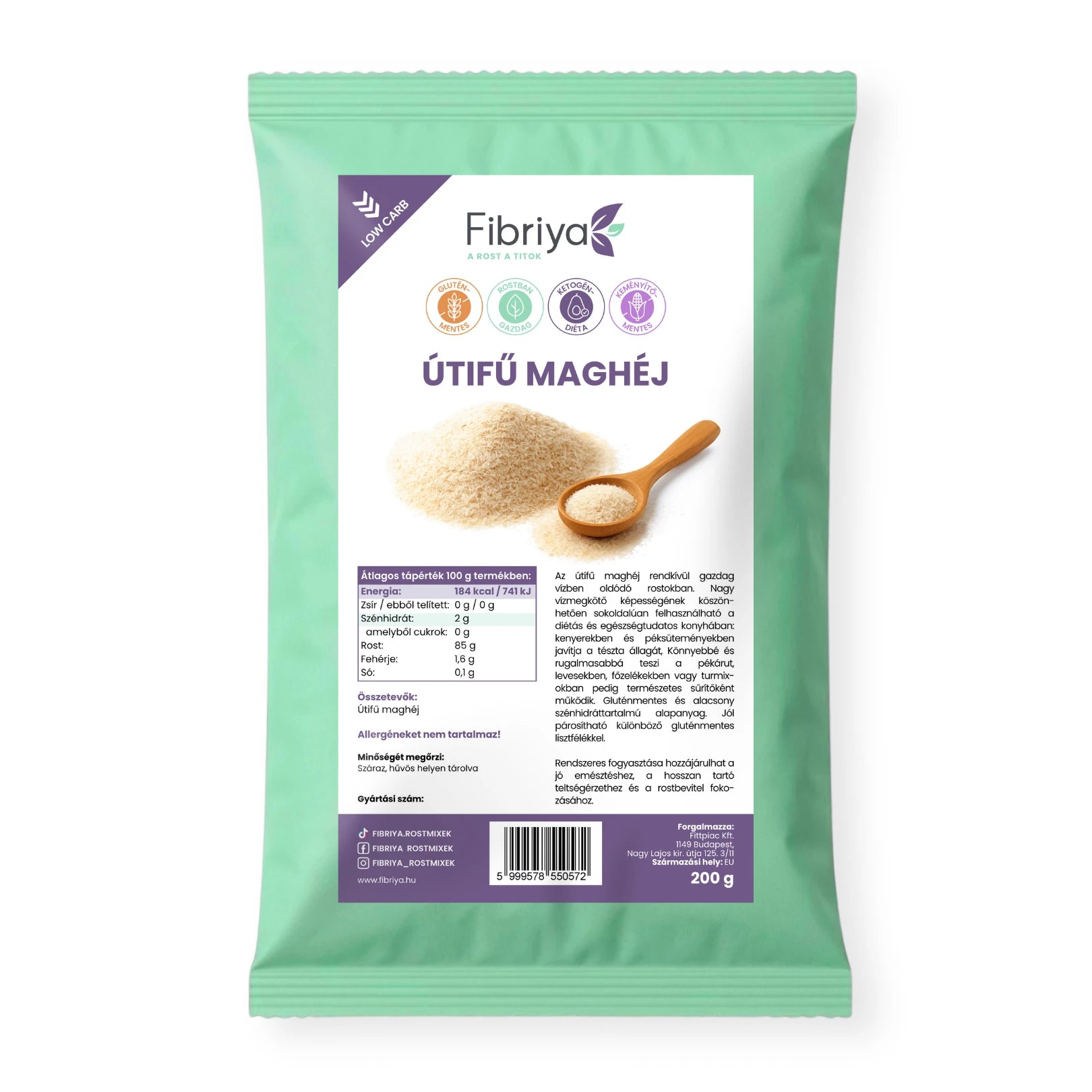 Fibriya Flohsamenschalen 200g