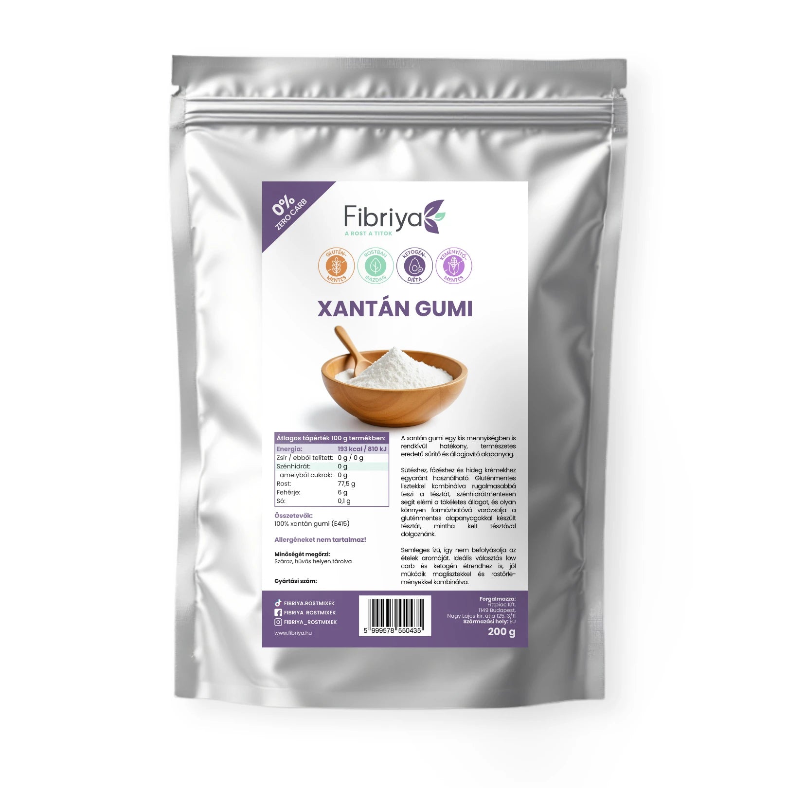 Fibriya Xanthan 200g