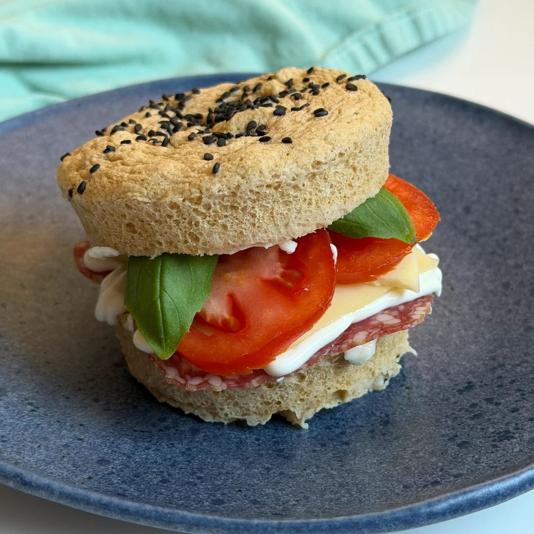 Fibriya Hamburger-Brötchen – Low-Carb Keto Mix 50g